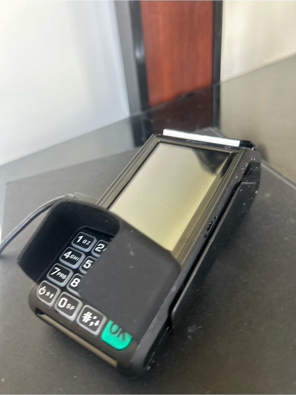 Dejavoo Vega3000 Portable Card Reader Terminal in Black